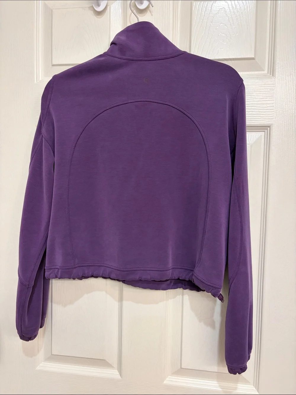 050. Lululemon Brushed Softstreme Half Zip Dramatic Magenta